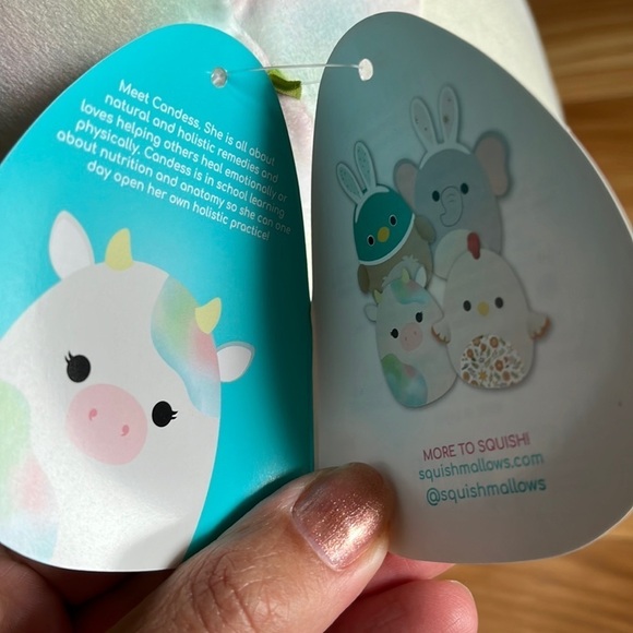 Squishmallows Candess the Pastel Cow! BNWT 12” - Picture 4 of 7